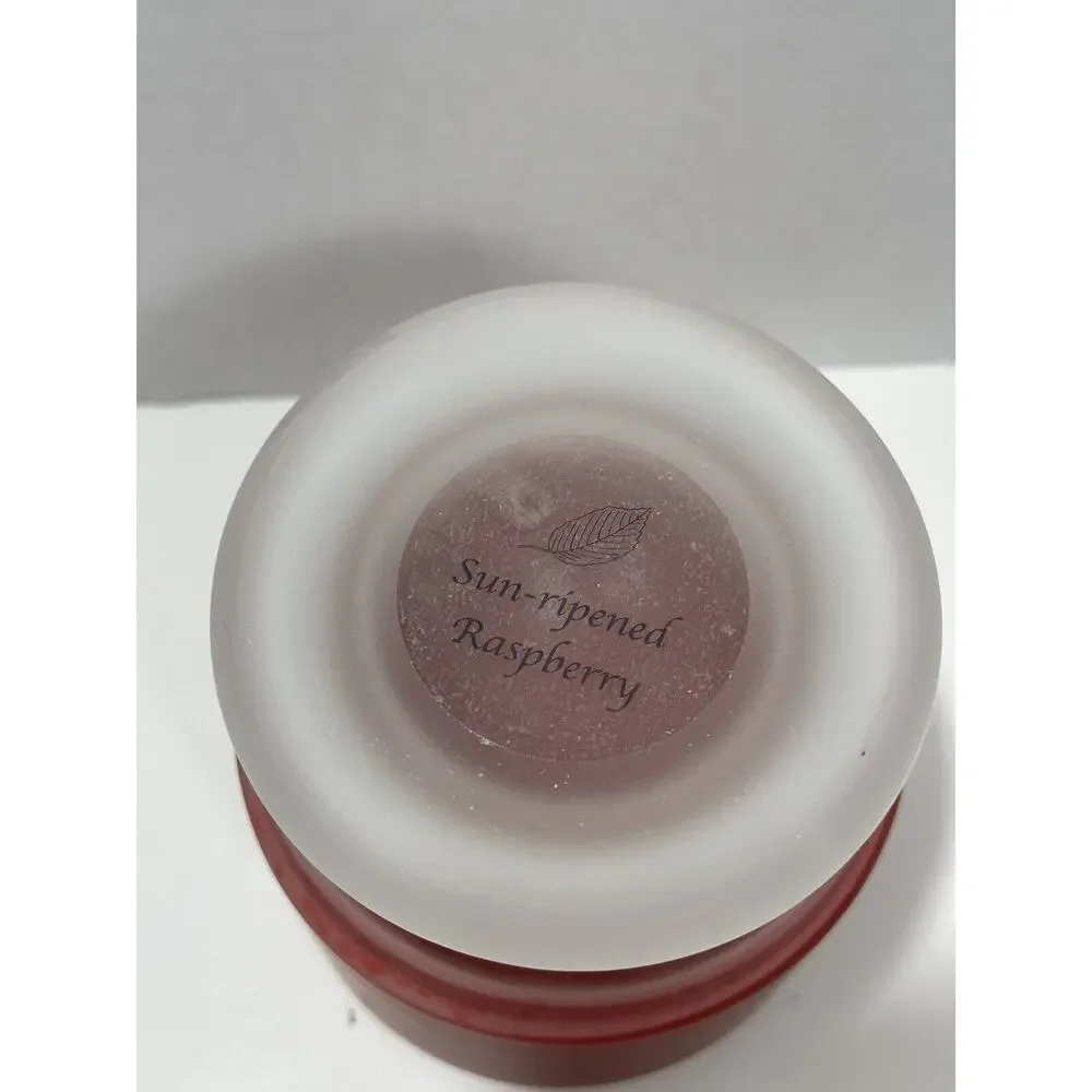 Vintage Sun Ripened Raspberry‎ Candle Jar .875 Pounds MER 399 By Zodax Made USA